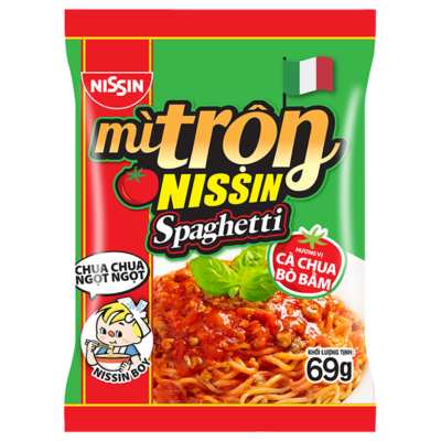 Mì trộn Spaghetti vị Cà Chua Bò Bằm