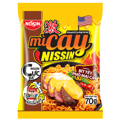 Mì Xào Bít Tết Phô Mai Cay